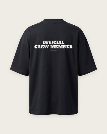 Camiseta Oversized “Official Crew Member”