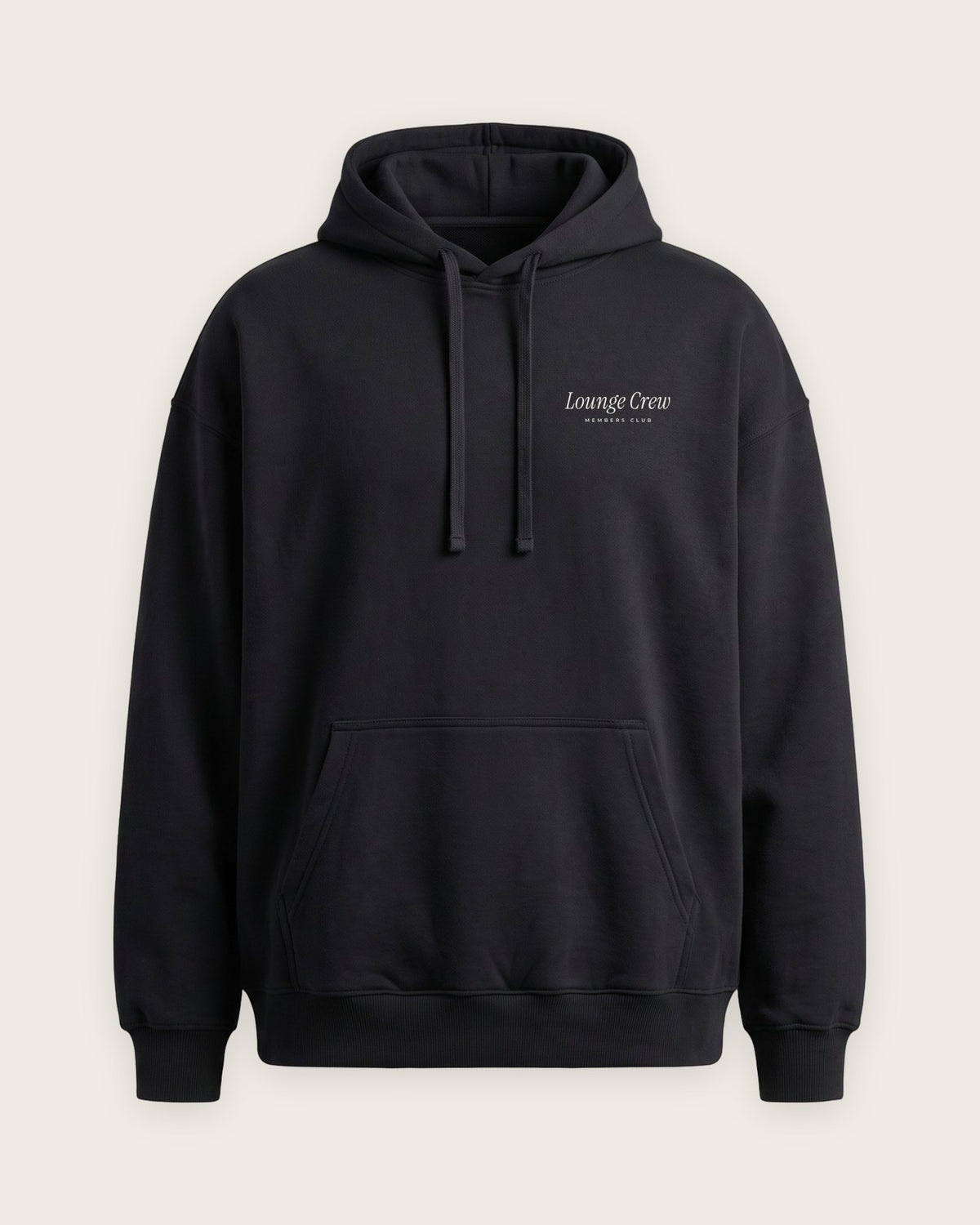 Moletom Oversized “Um Dia Vai Ser Hoje” — Preto — frente