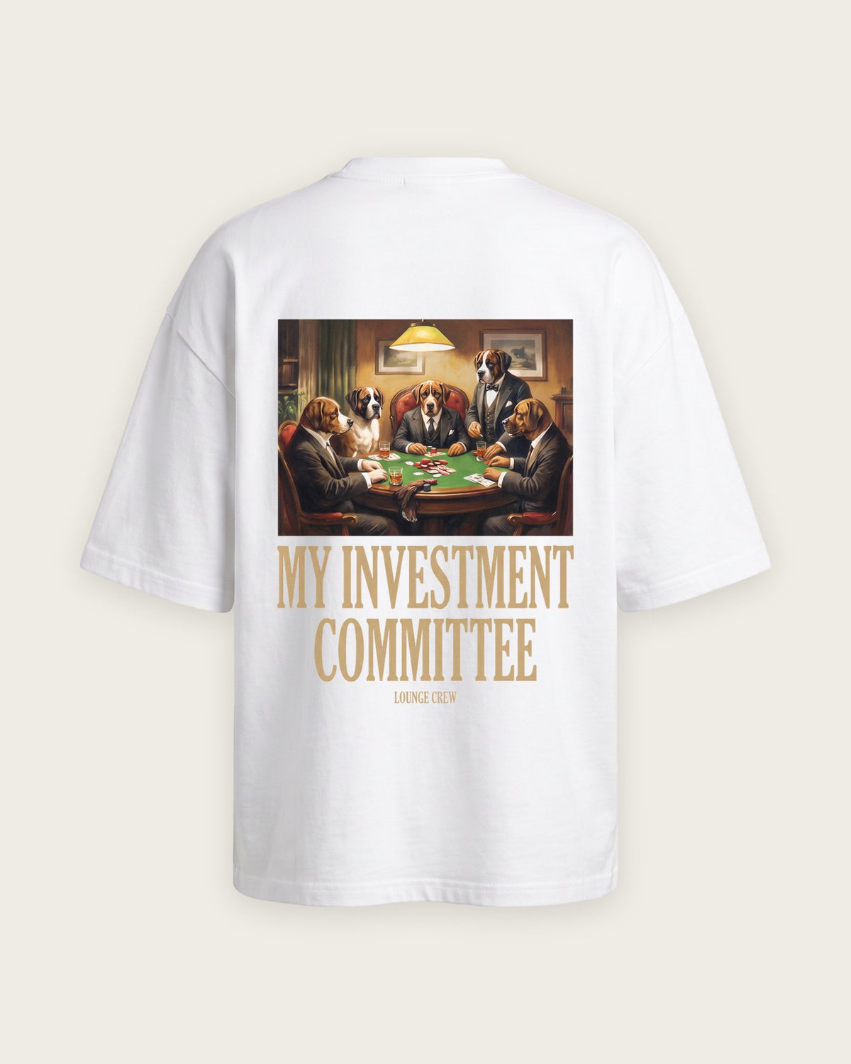 Camiseta “My Investment Committee” — Branco