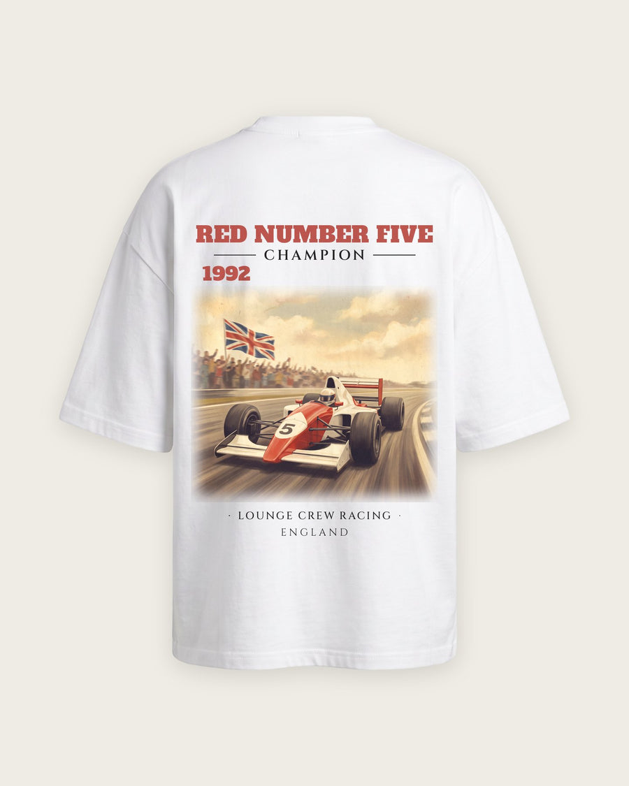 Camiseta “Red Number Five 1992”