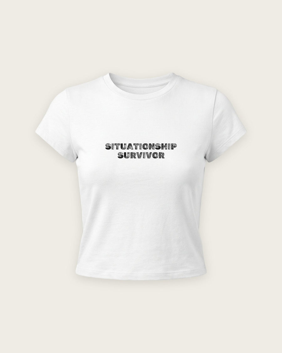 Baby Tee “Situationship Survivor”