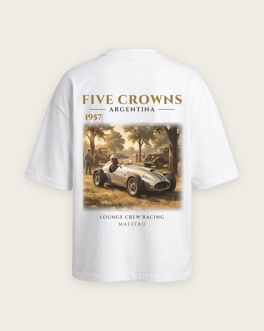 Camiseta “Five Crowns 1957”
