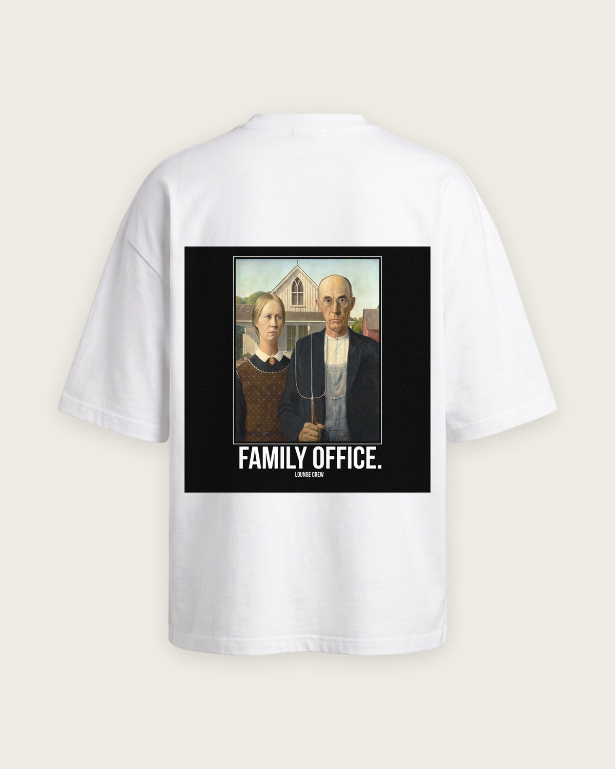 Camiseta “Family Office” — Branco
