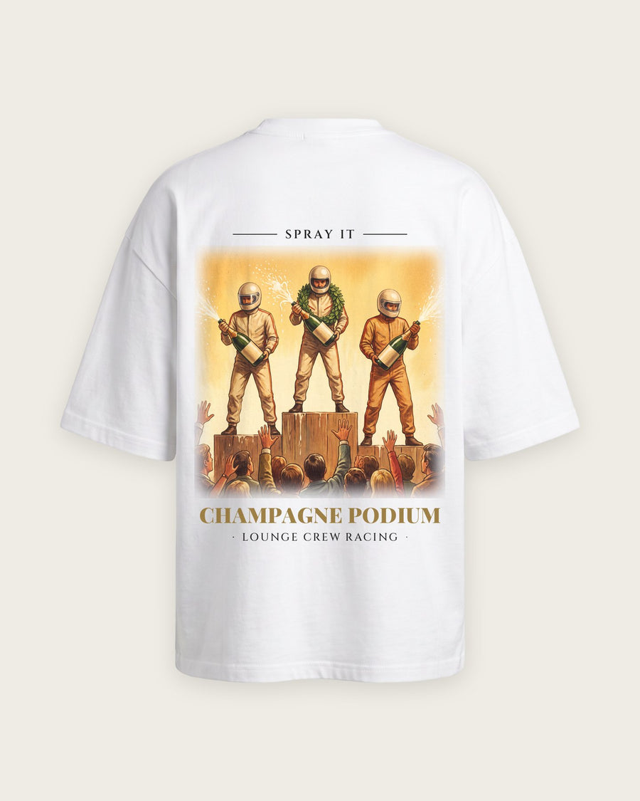 Camiseta “Champagne Podium”