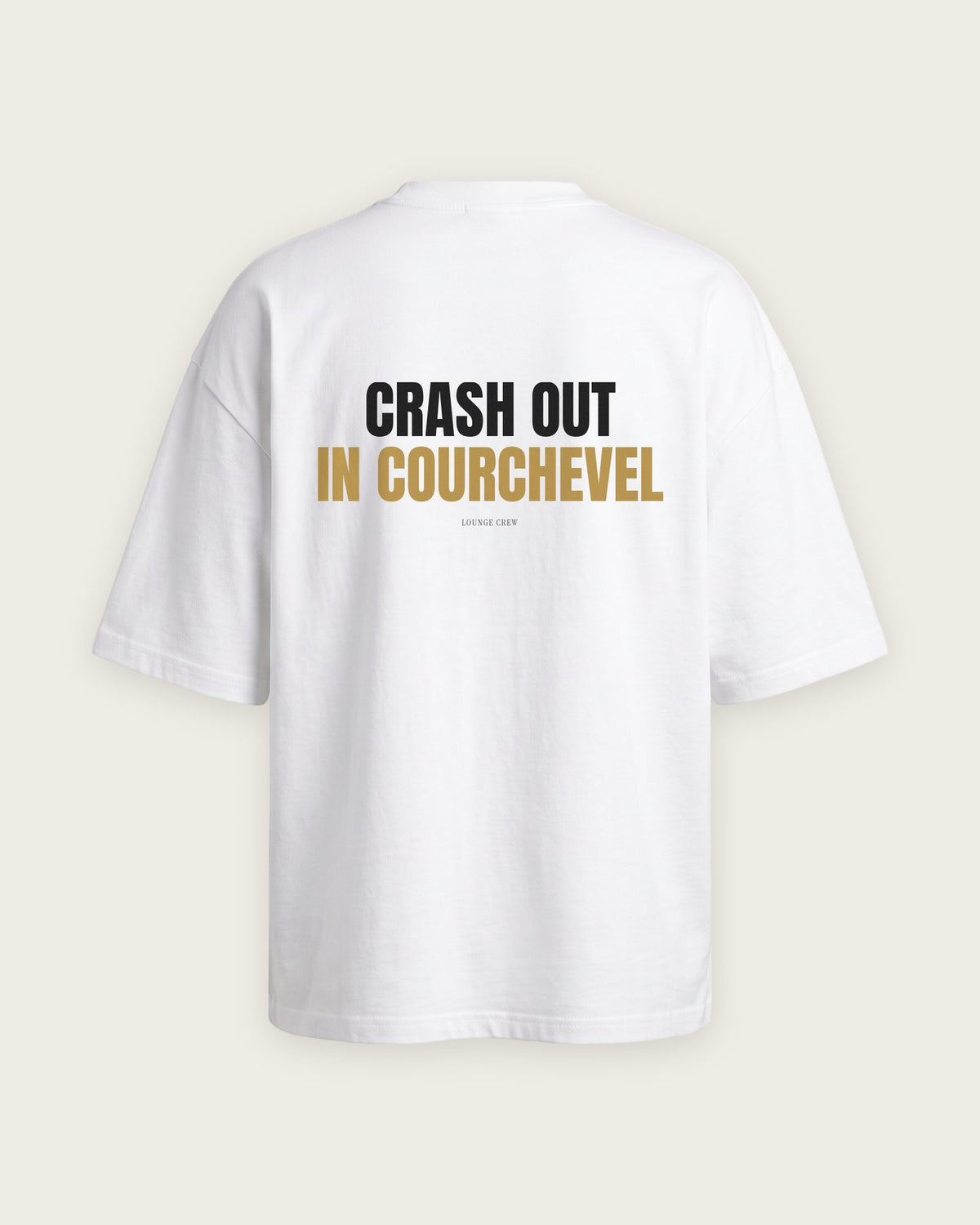 Camiseta “Crash Out in Courchevel” — Branco