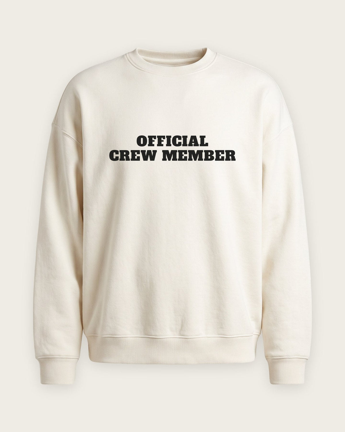 Moletom Careca “Official Crew Member” — Off-White
