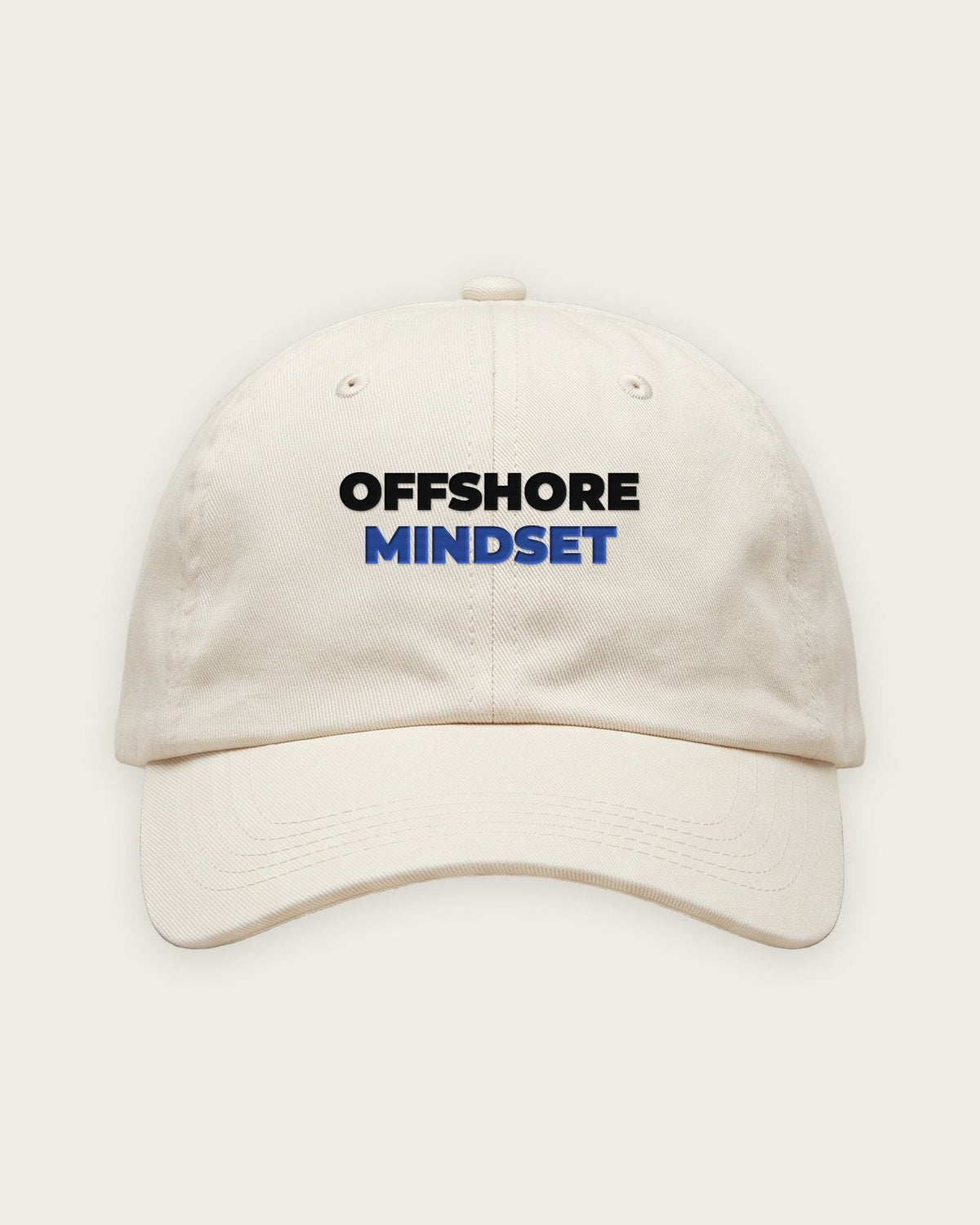 Boné Dad Hat “Offshore Mindset” — Off-White