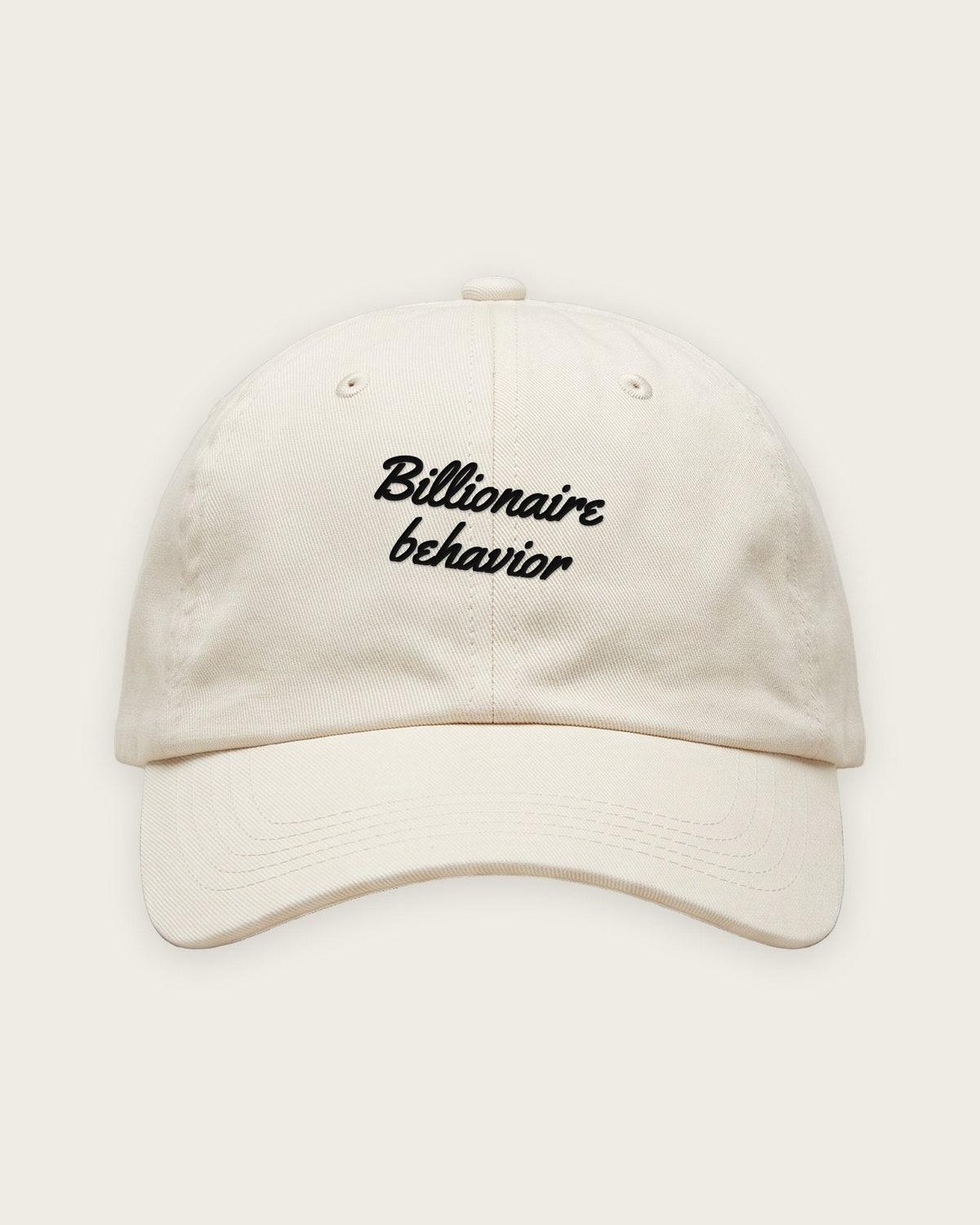 Boné Dad Hat “Billionaire Behavior” — Off-White