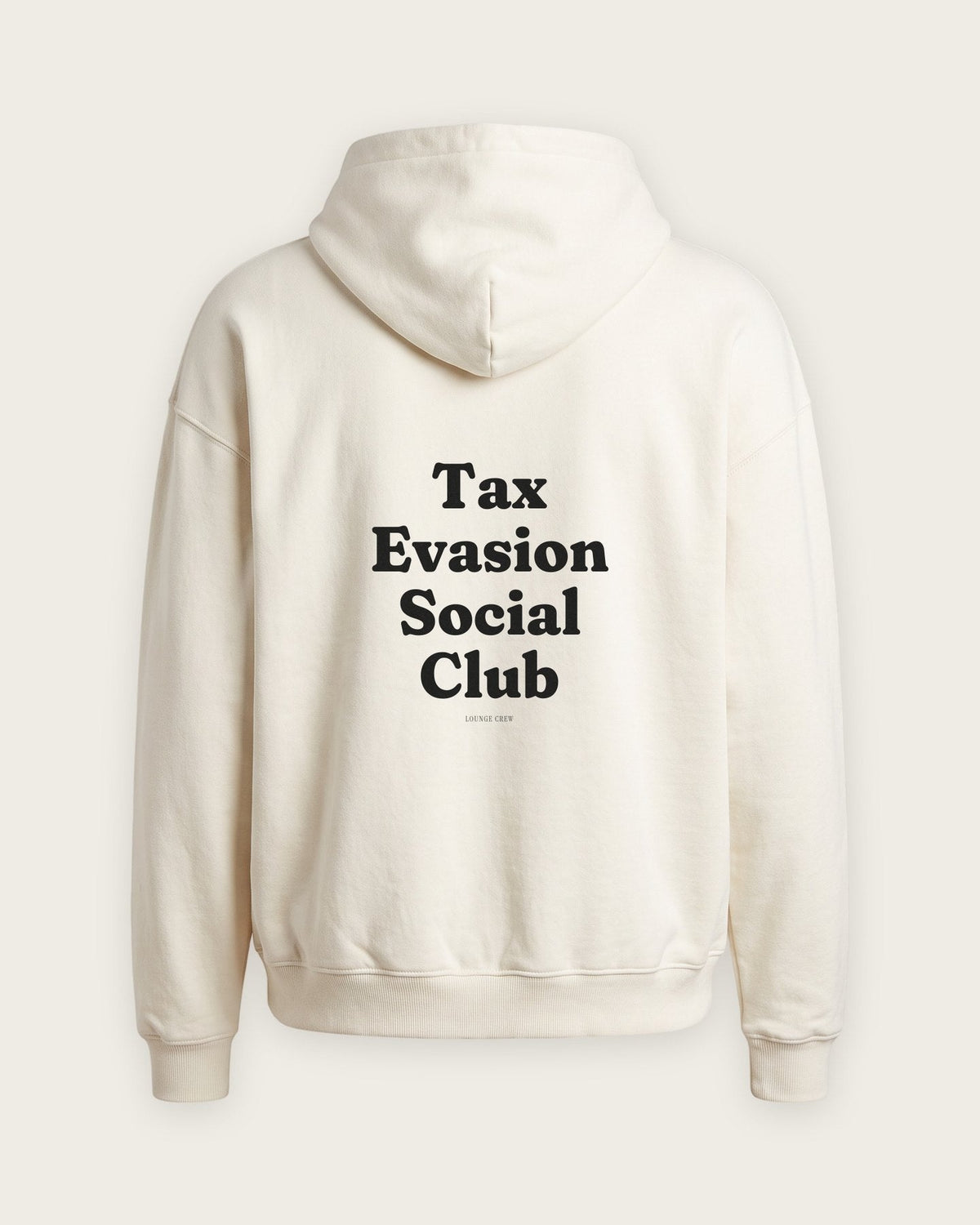 Moletom Oversized “Tax Evasion Social Club” — Off-White