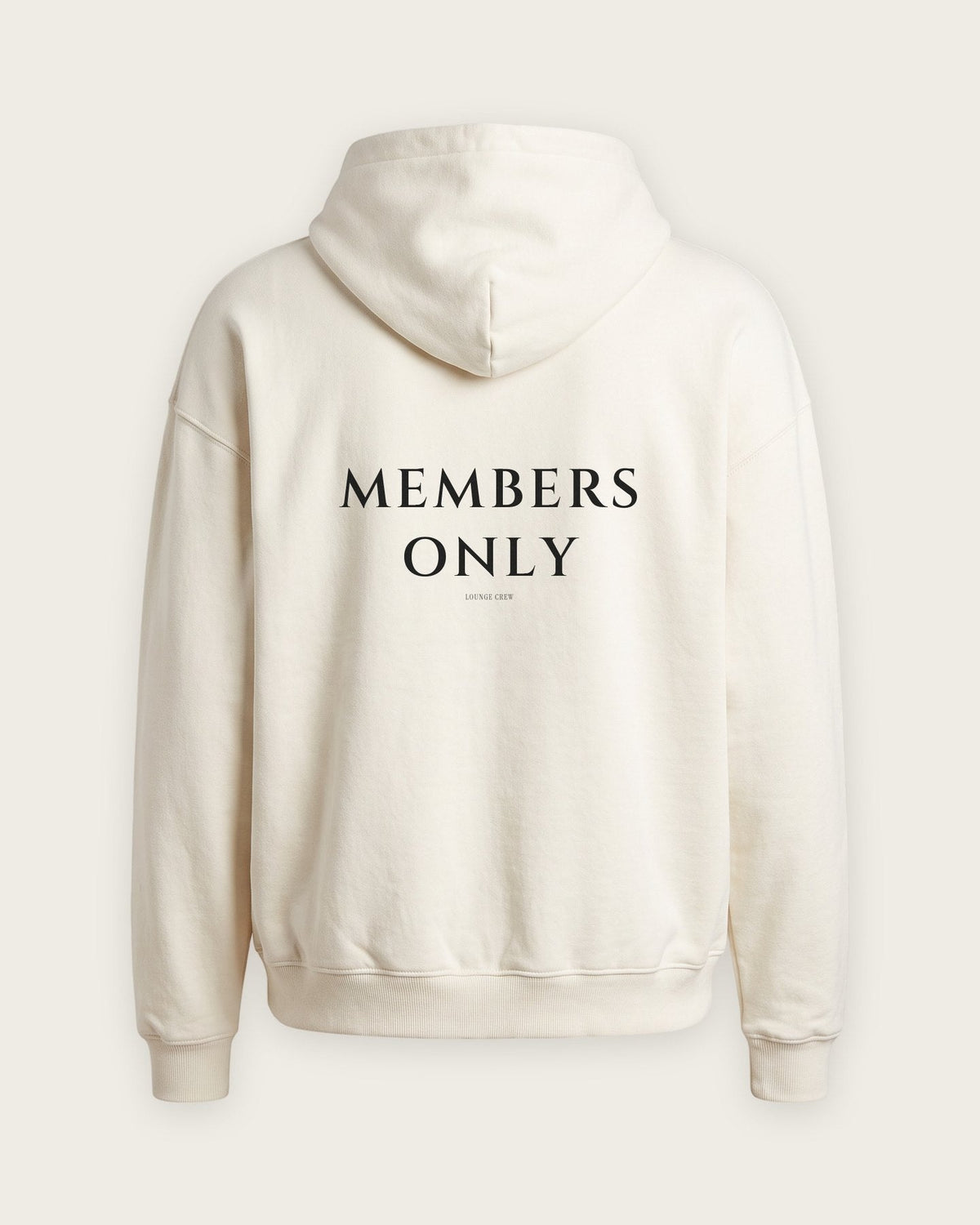 Moletom Oversized “Members Only” — Off-White