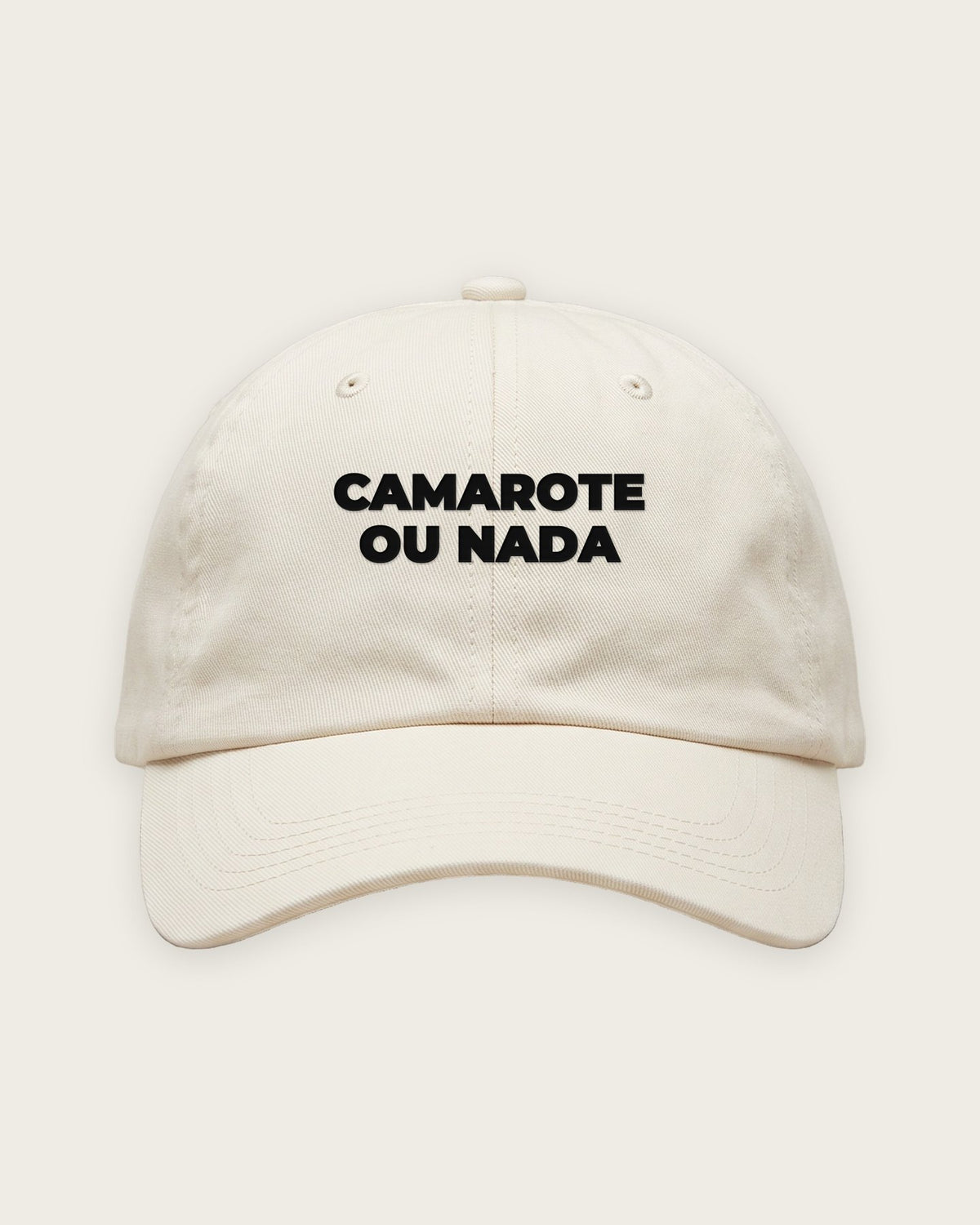 Boné Dad Hat “Camarote ou Nada” — Off-White