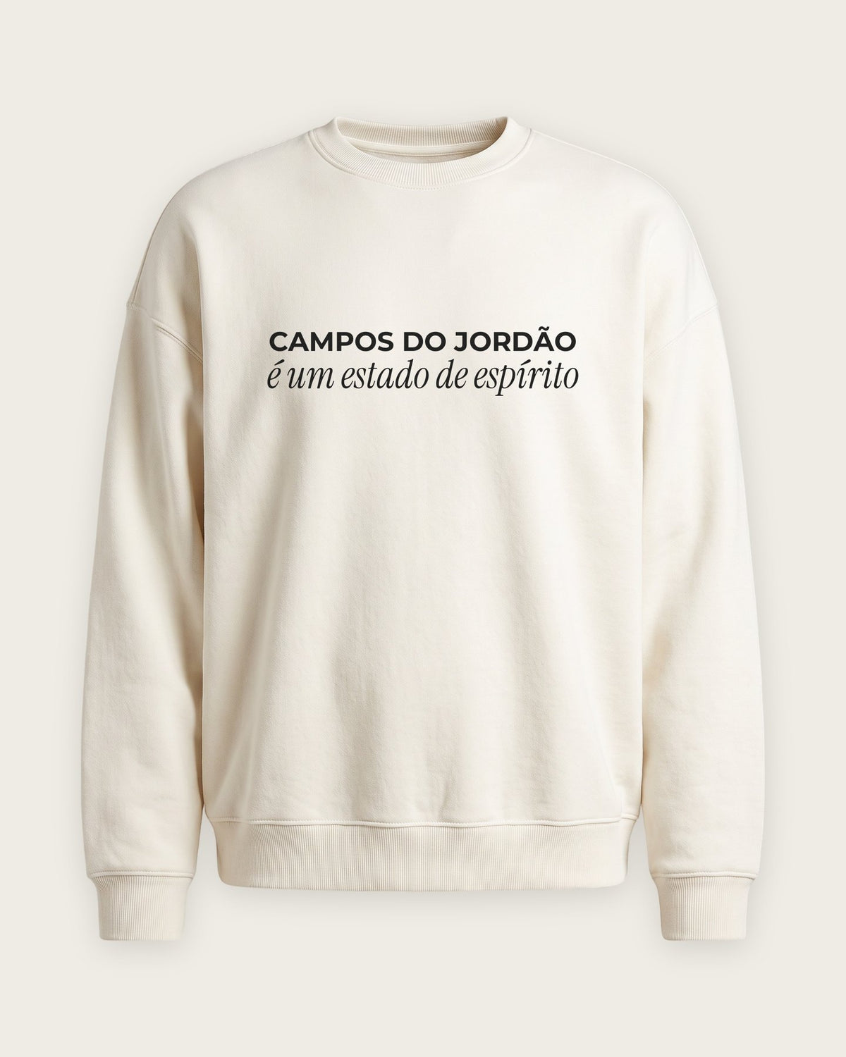 Moletom Careca “Campos do Jordão é um Estado de Espírito” — Off-White
