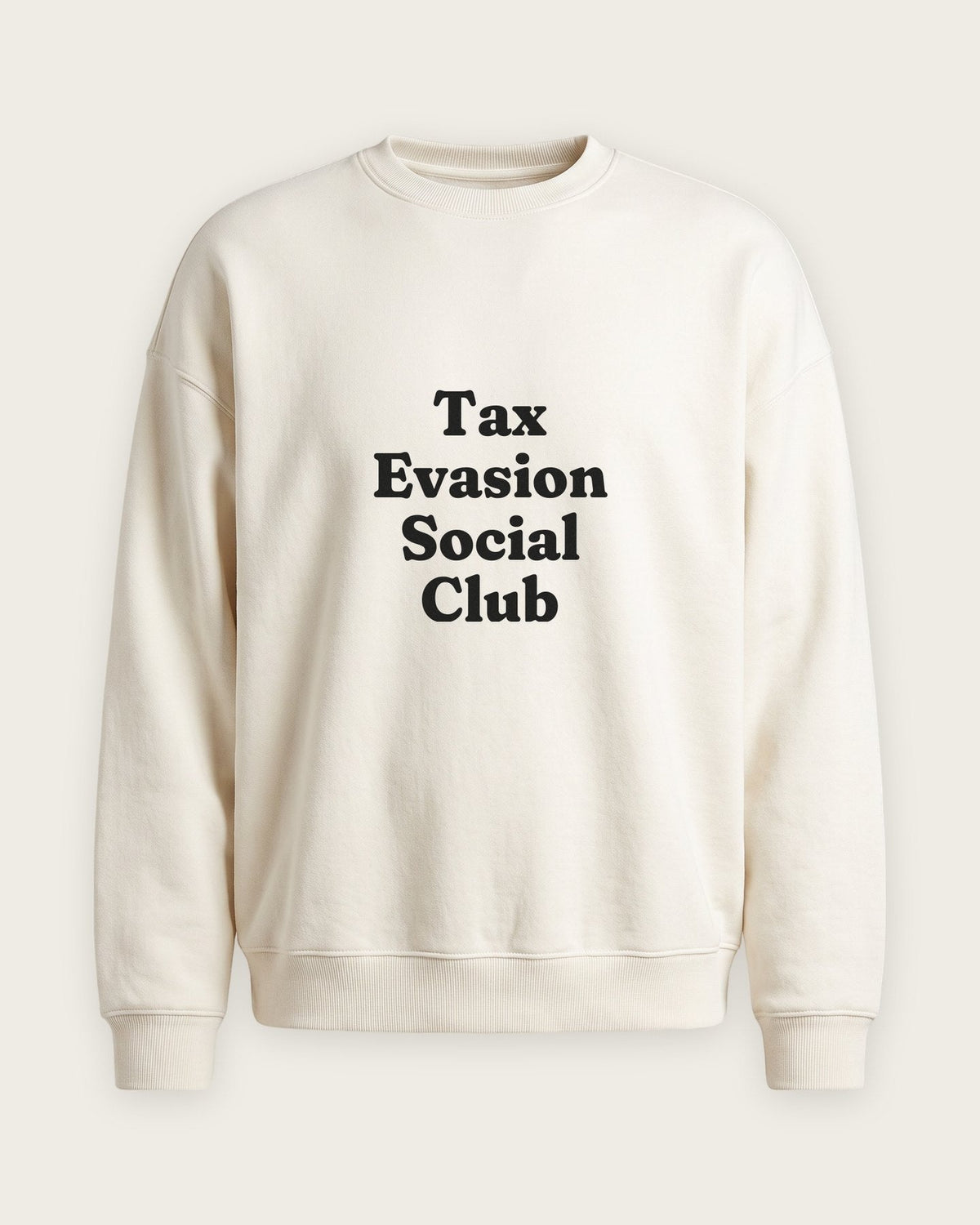 Moletom Careca “Tax Evasion Social Club” — Off-White