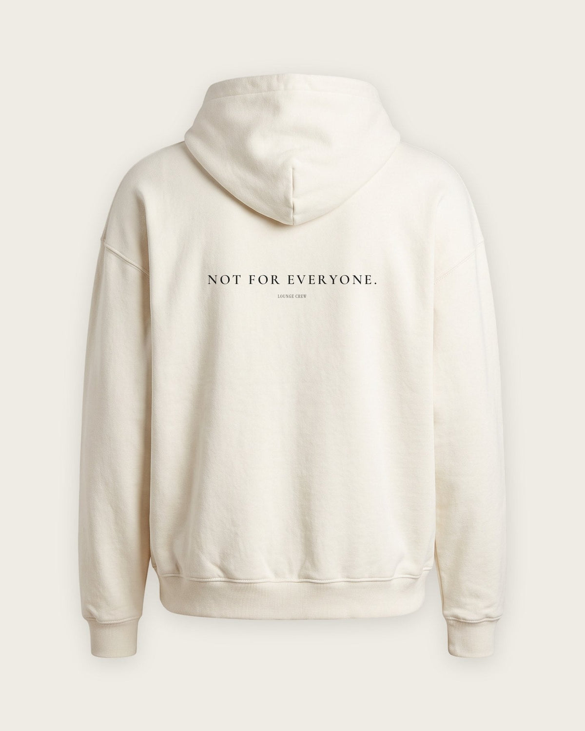 Moletom Oversized “Not for Everyone” — Off-White