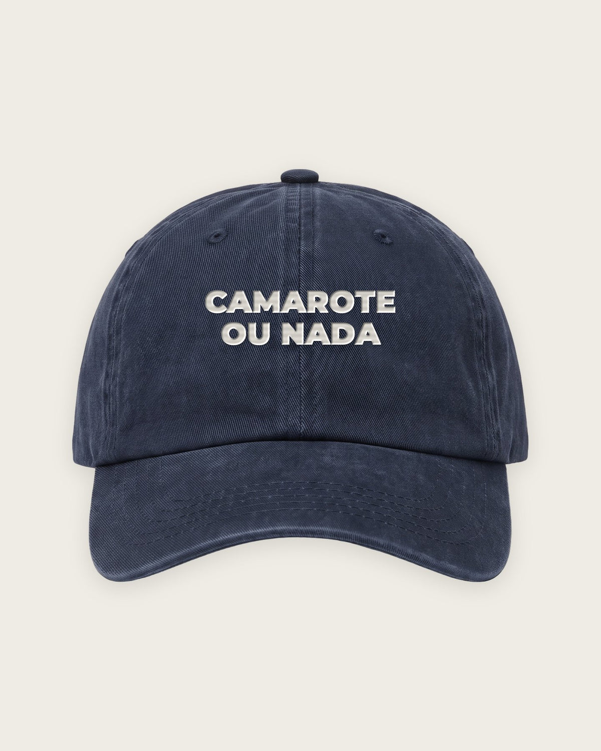 Boné Dad Hat “Camarote ou Nada” — Marinho