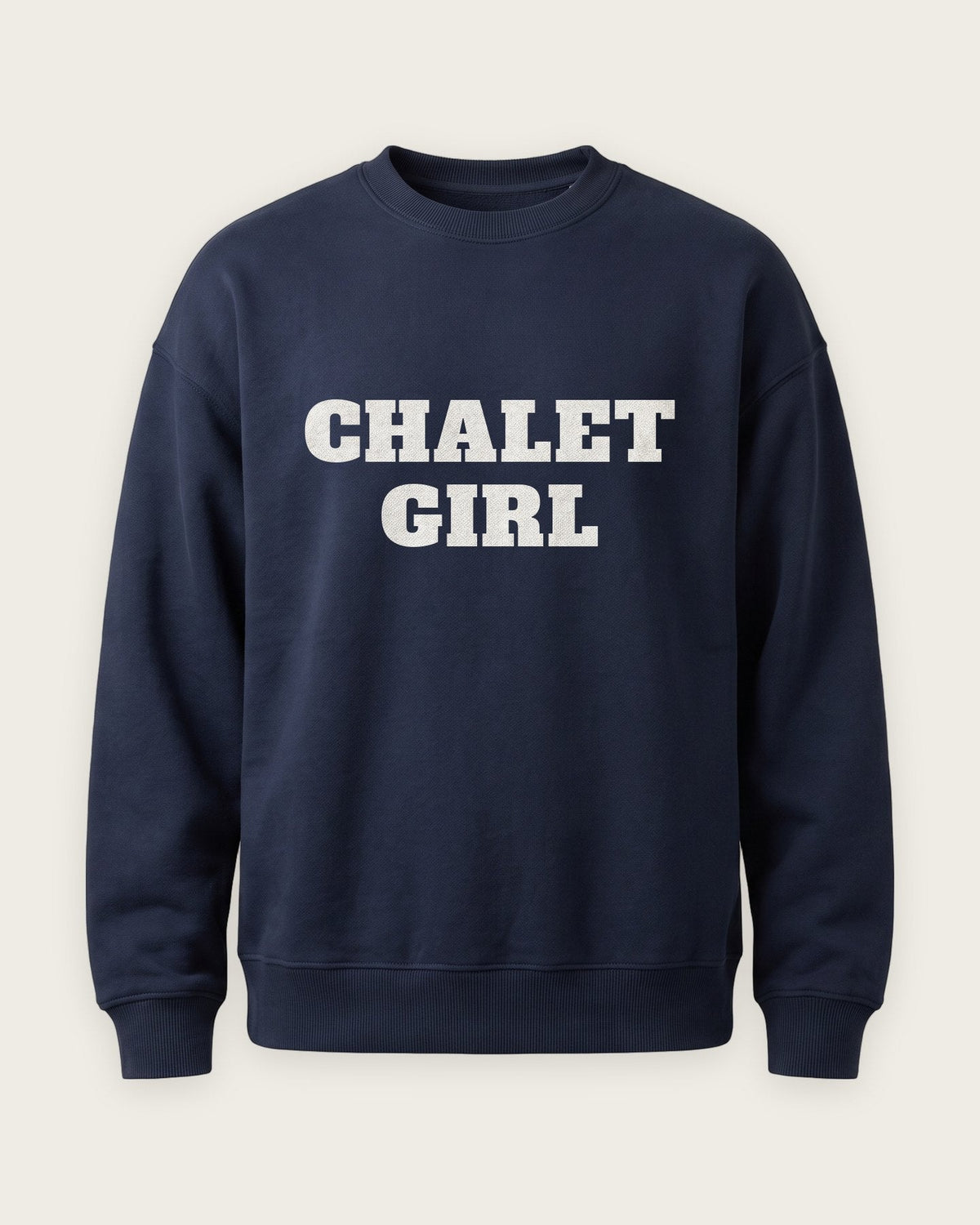 Moletom Careca “Chalet Girl” — Marinho