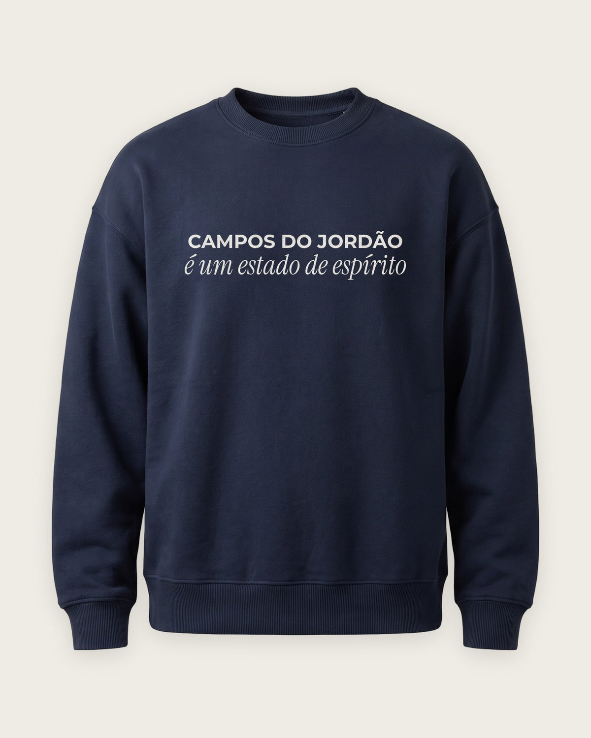 Moletom Careca “Campos do Jordão é um Estado de Espírito” — Marinho