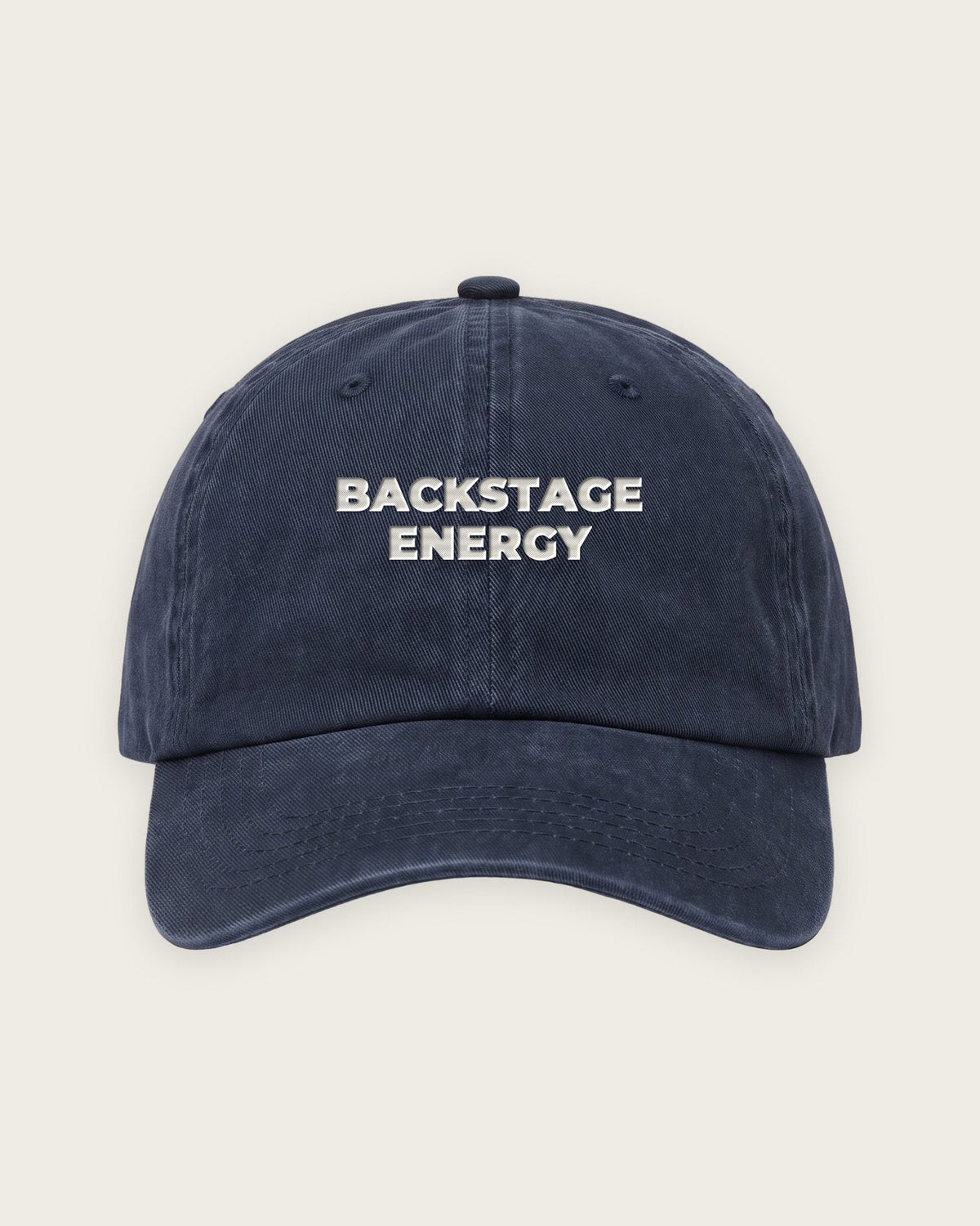 Boné Dad Hat “Backstage Energy” — Marinho