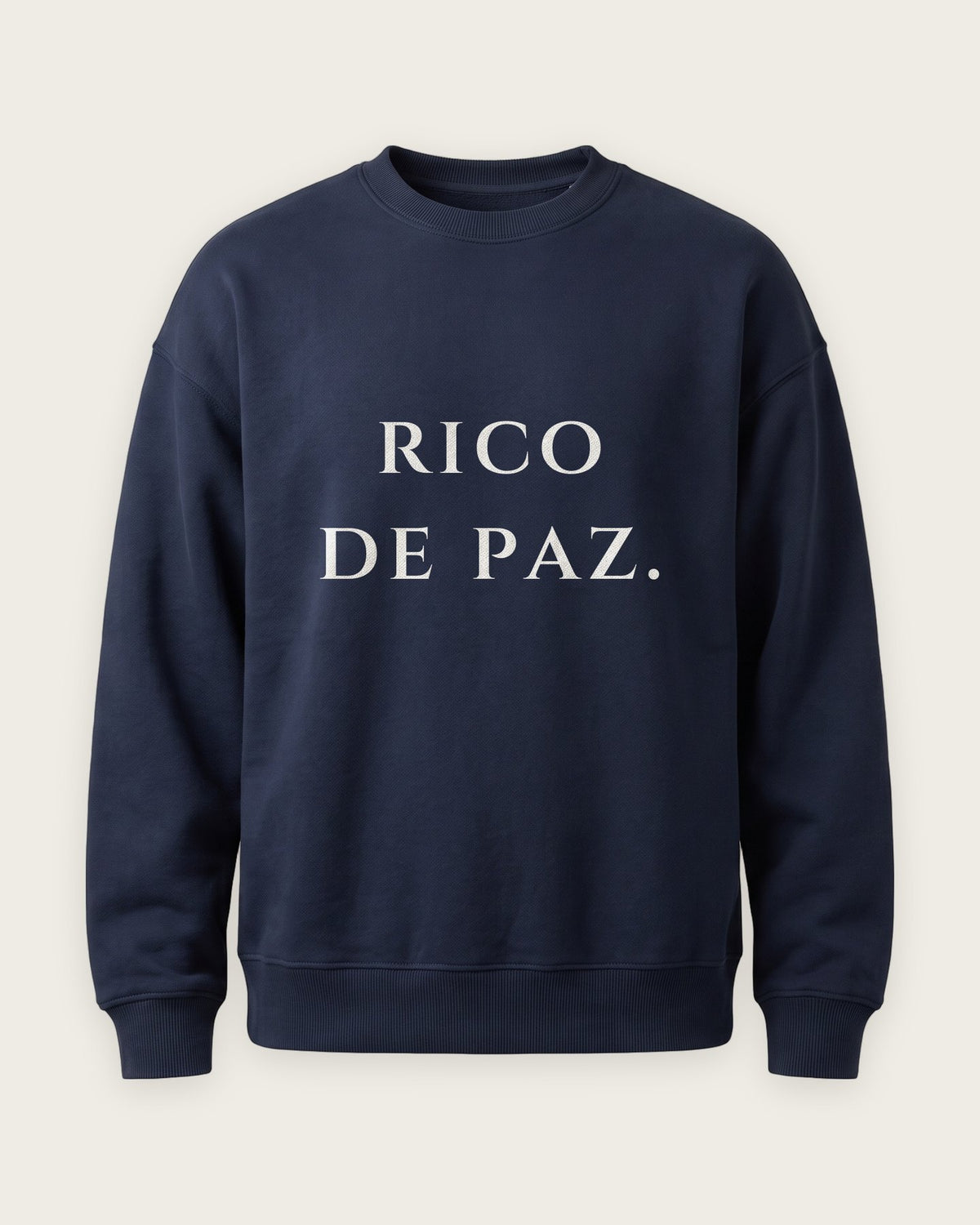 Moletom Careca “Rico de Paz” — Marinho