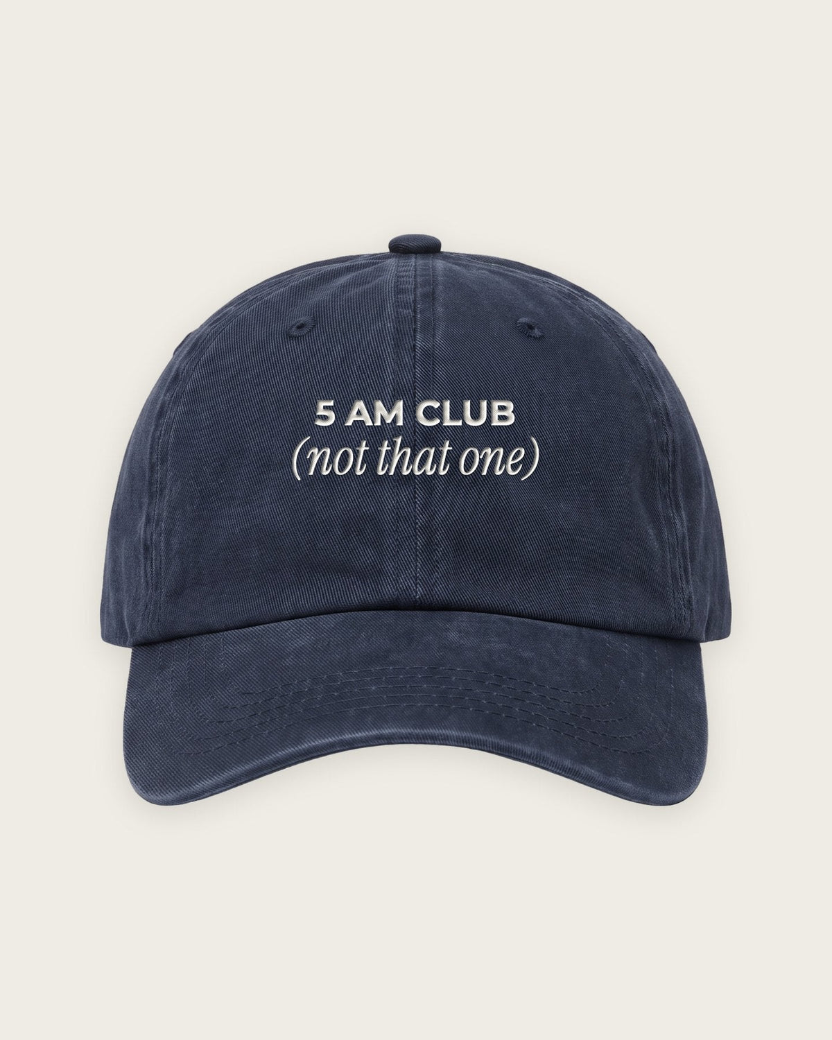 Boné Dad Hat “5 AM Club (Not That One)” — Marinho