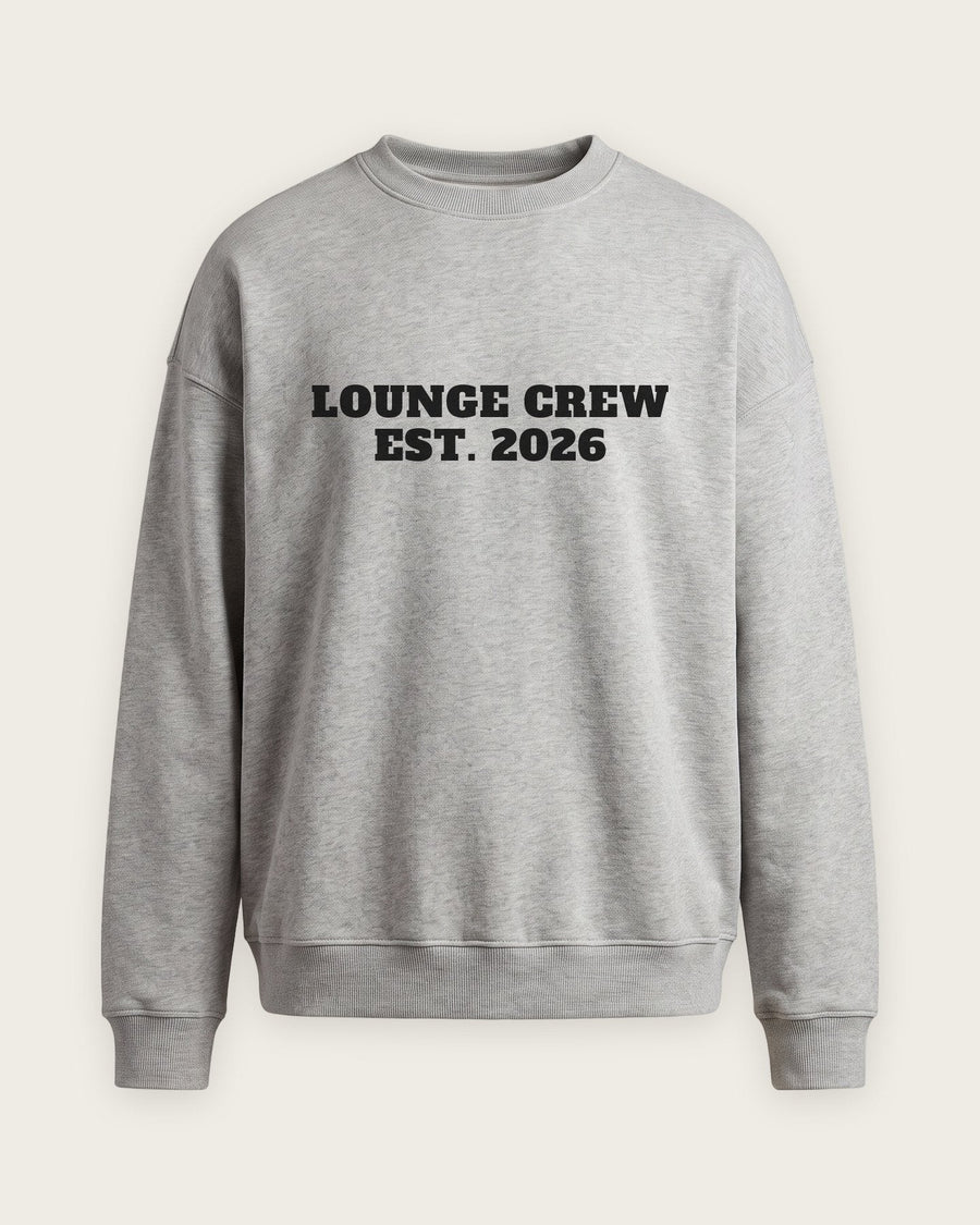 Moletom Careca “Lounge Crew Est. 2026”