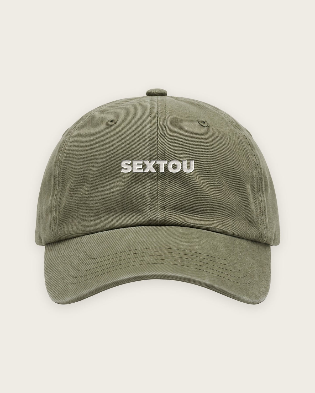 Boné Dad Hat “Sextou com Responsabilidade” — Verde Musgo