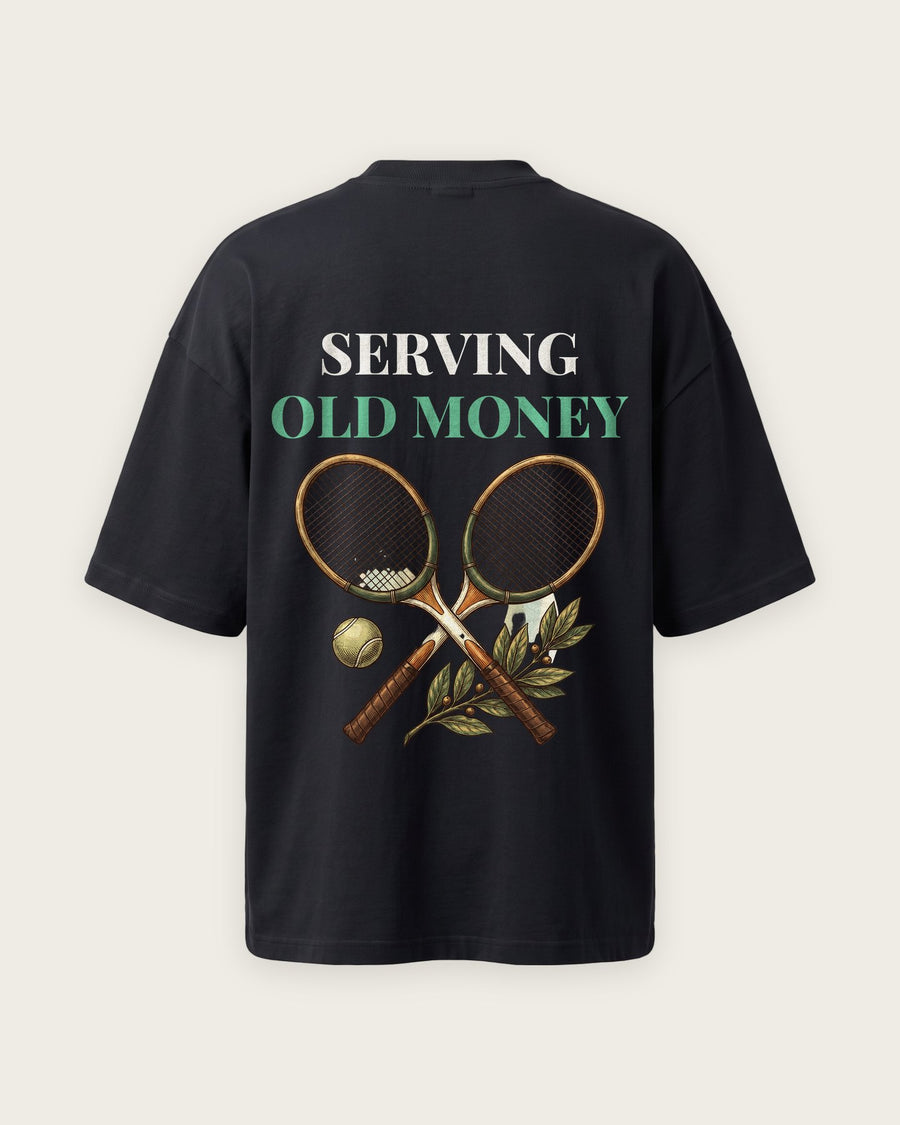 Camiseta Oversized “Serving Old Money”