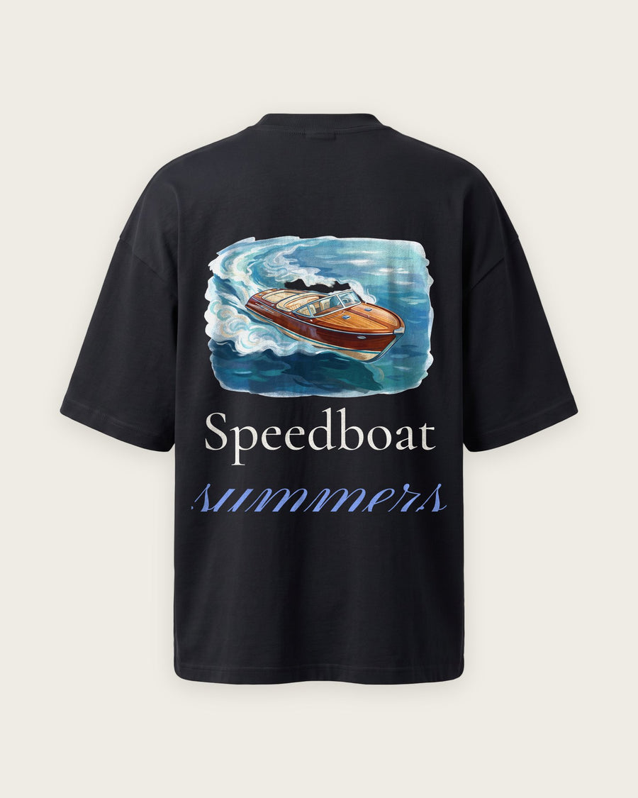Camiseta Oversized “Speedboat Summers”