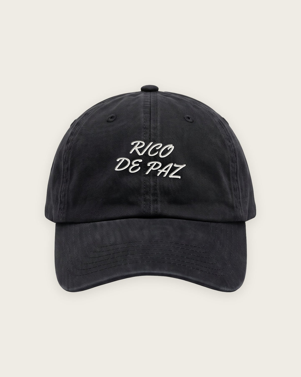 Boné Dad Hat “Rico de Paz” — Preto
