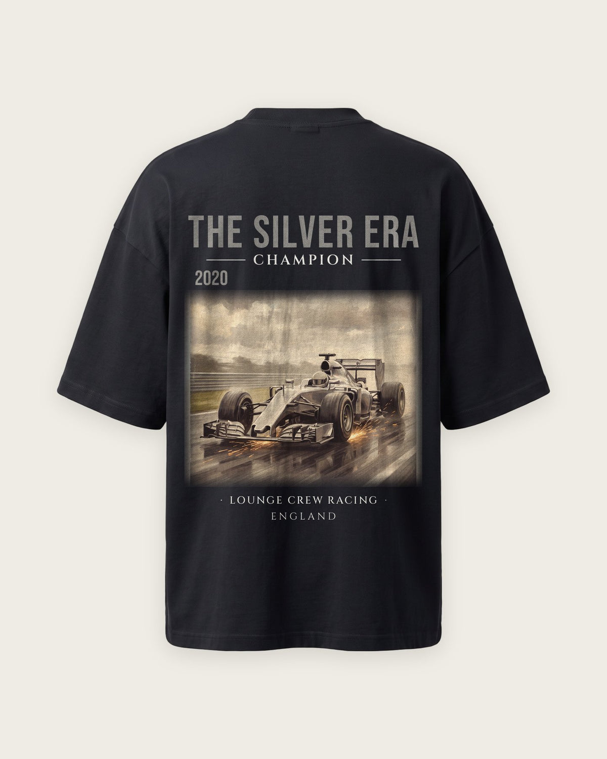 Camiseta “The Silver Era 2020” — Preto — oversized