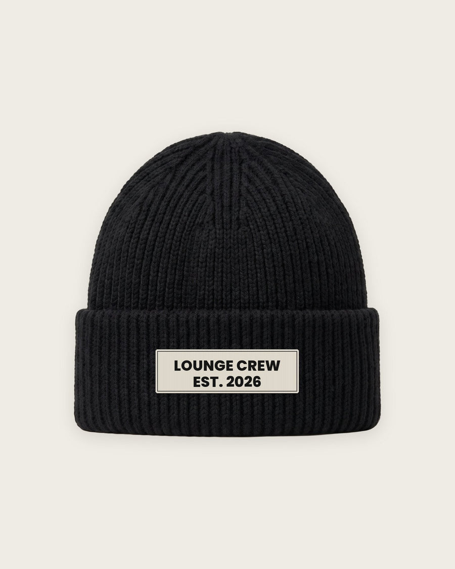 Gorro Canelado “Lounge Crew Est. 2026”