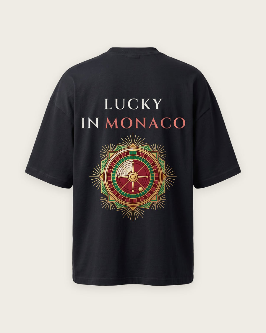 Camiseta Oversized “Lucky in Monaco”