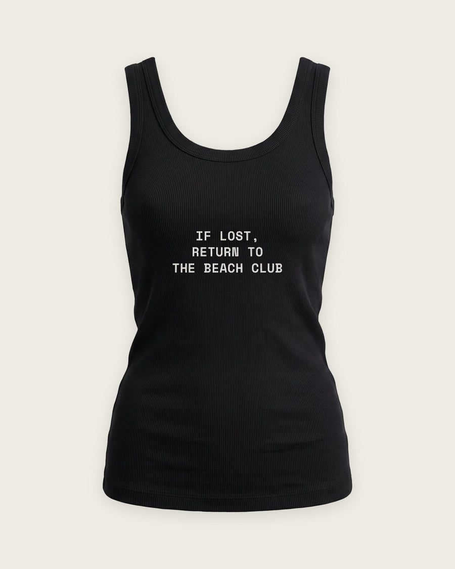 Regata Canelada “If Lost, Return to the Beach Club”