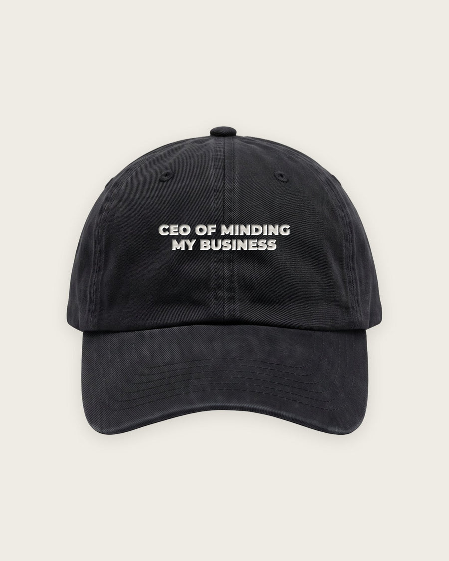 Boné Dad Hat “CEO of Minding My Business”