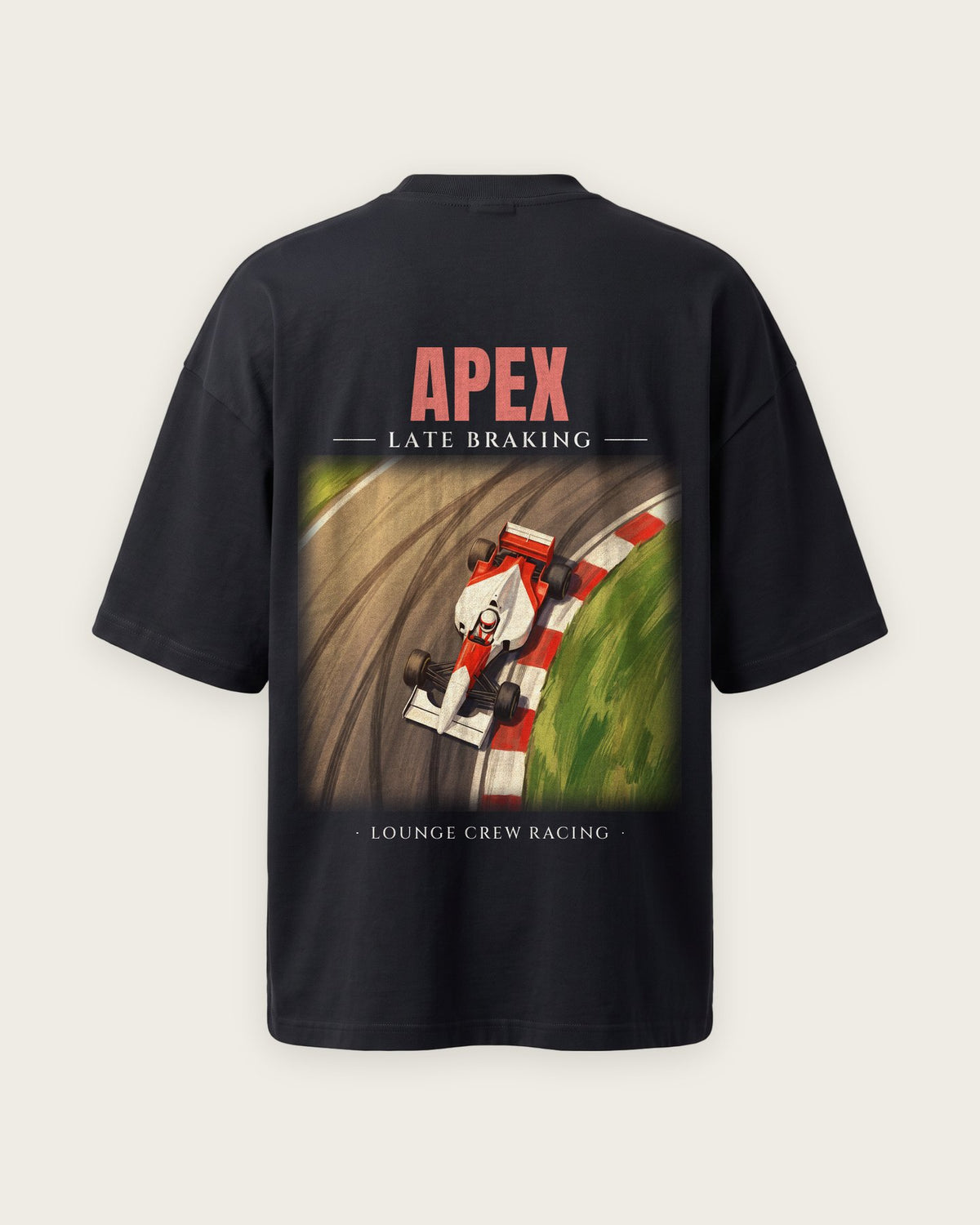 Camiseta “Apex” — Preto — oversized