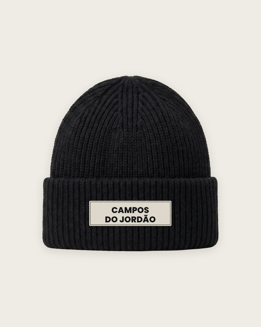 Gorro Canelado “Campos do Jordão é um Estado de Espírito”