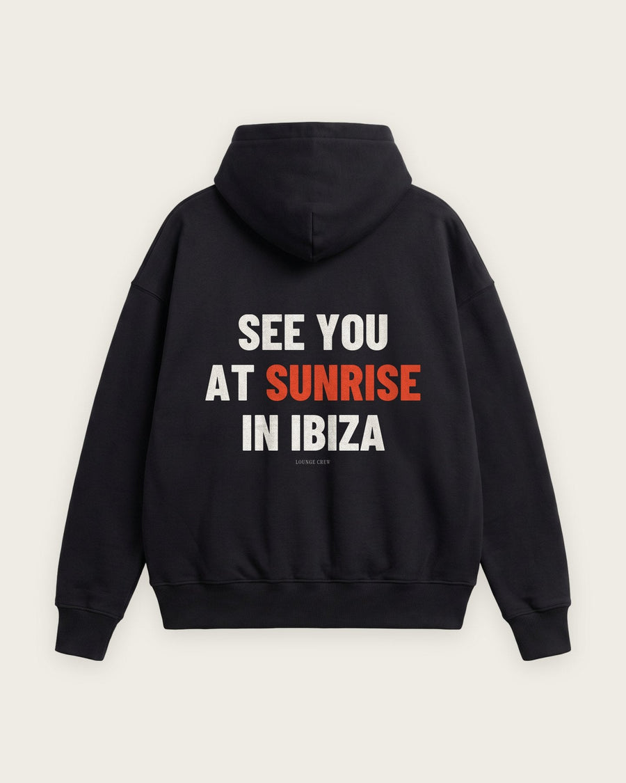 Moletom Oversized “See You at Sunrise in Ibiza”