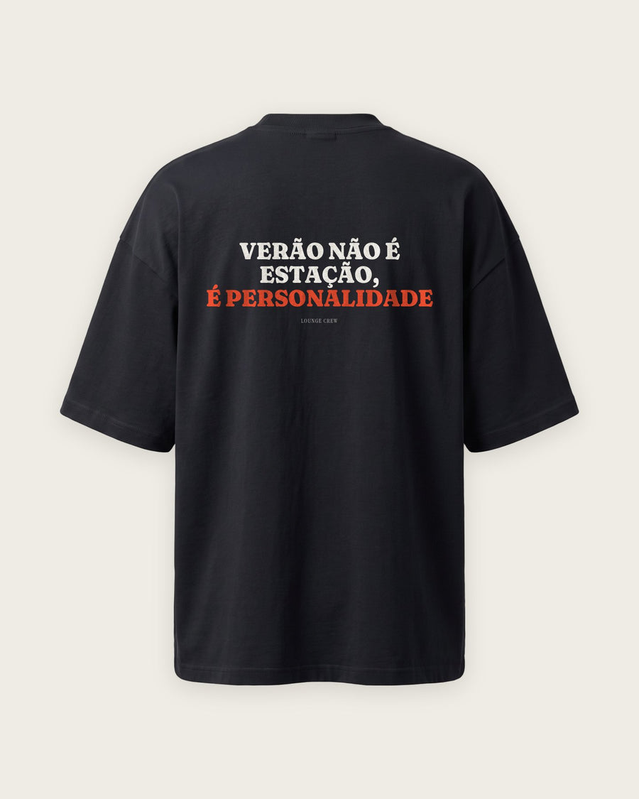 Camiseta Oversized “Verão é Personalidade”