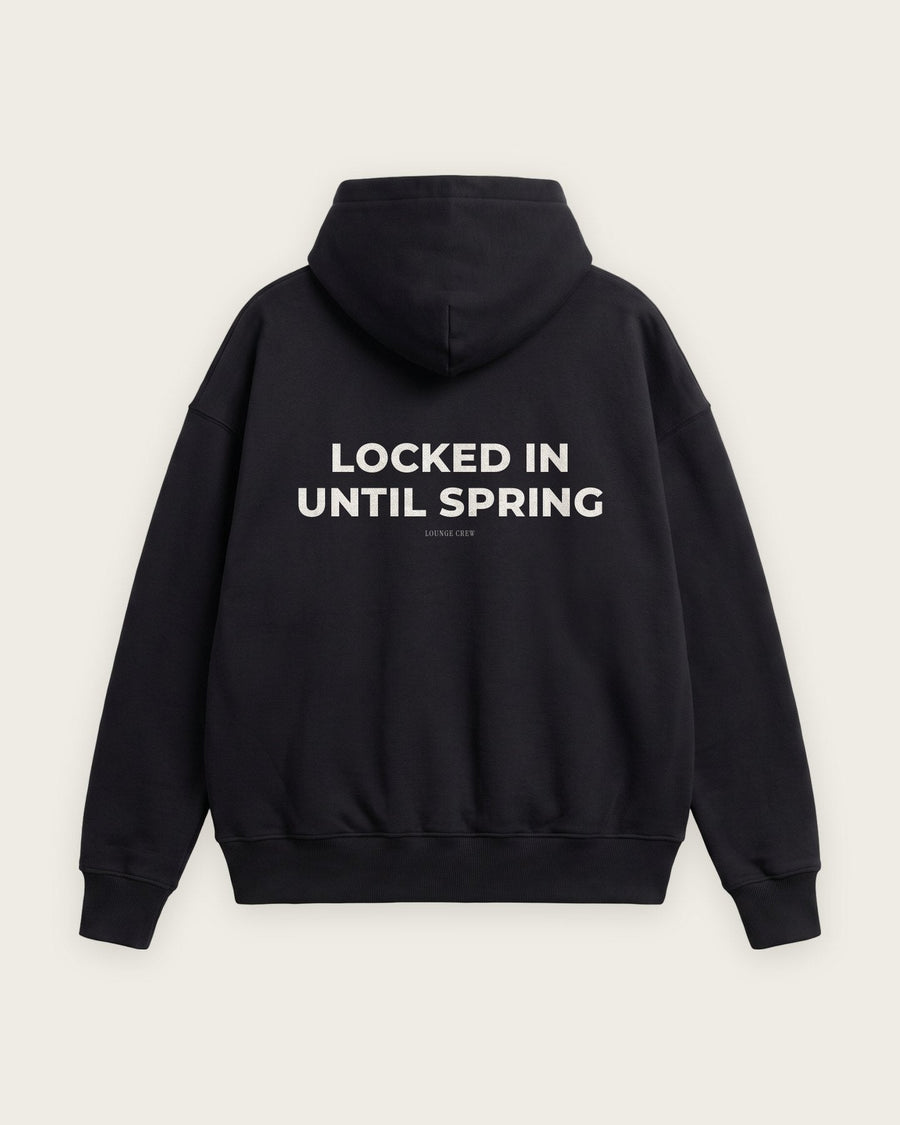 Moletom Oversized “Locked In Until Spring”