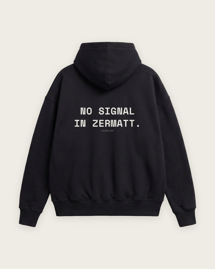 Moletom Oversized “No Signal in Zermatt”
