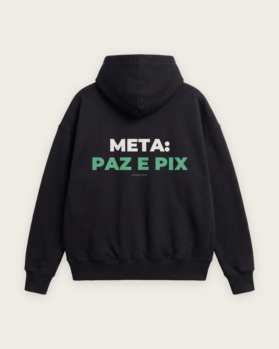 Moletom Oversized “Meta: Paz e Pix”