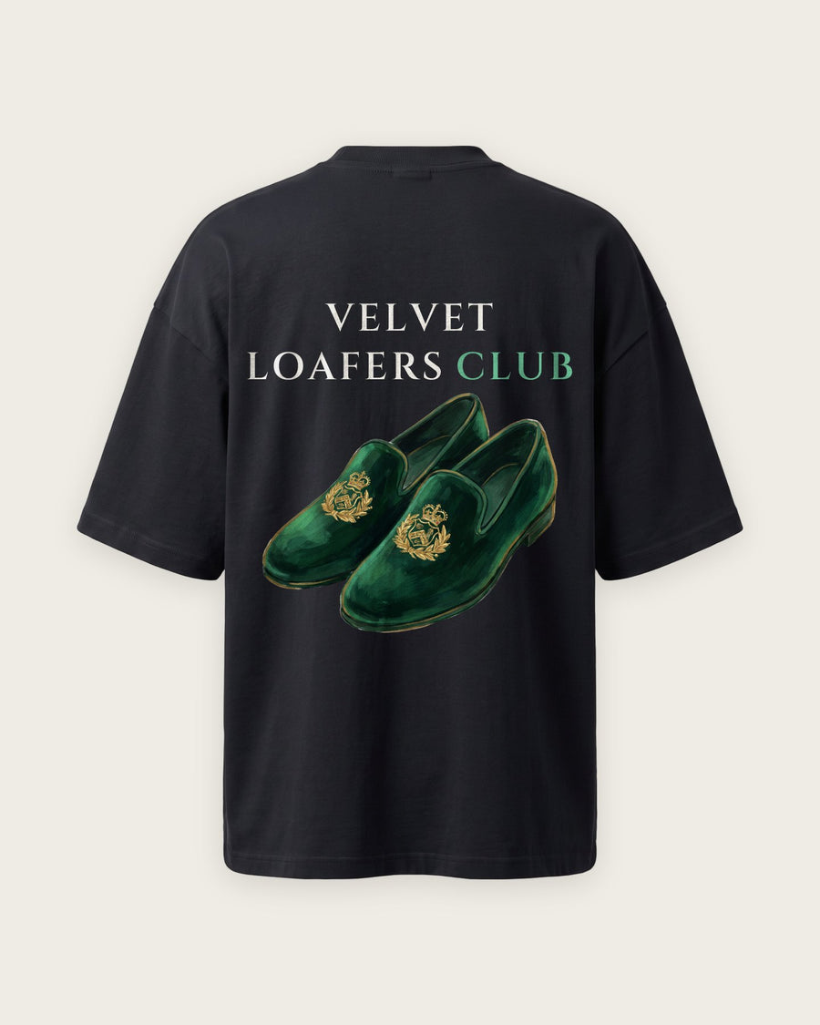 Camiseta Oversized “Velvet Loafers Club”