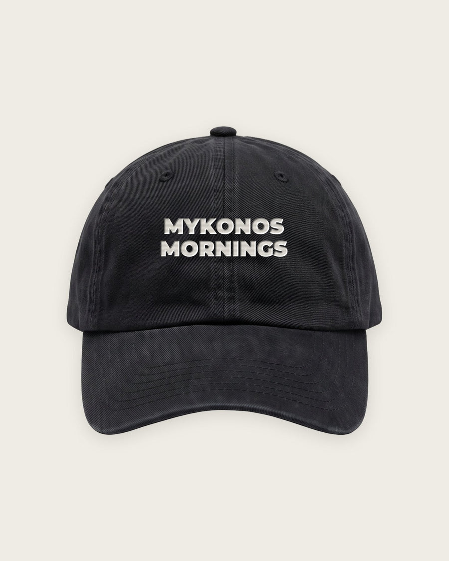 Boné Dad Hat “Mykonos Mornings, Saint-Tropez Nights”