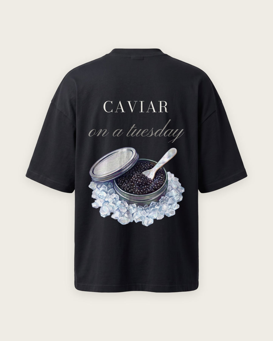 Camiseta Oversized “Caviar on a Tuesday”