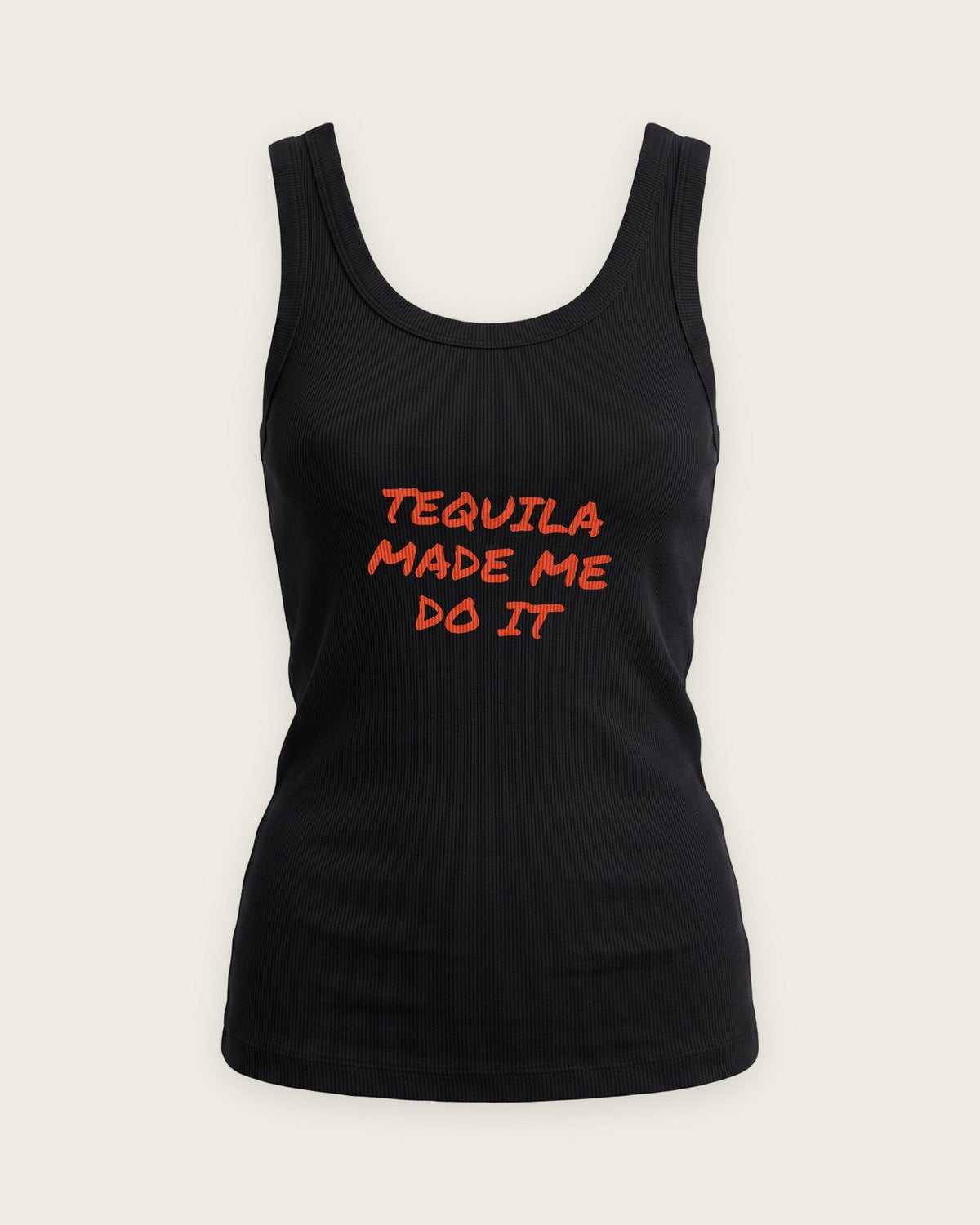 Regata Canelada “Tequila Made Me Do It” — Preto