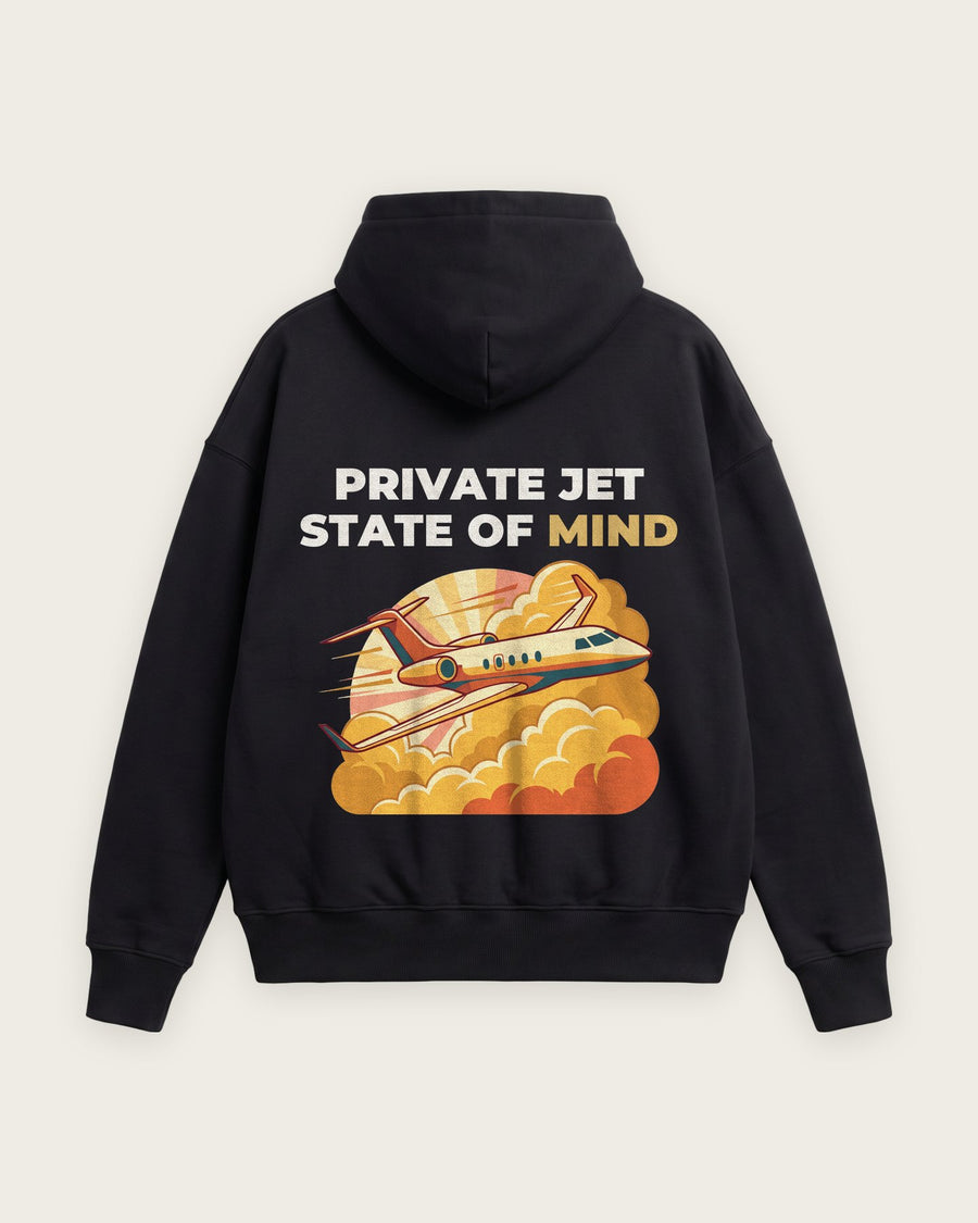 Moletom Oversized “Private Jet State of Mind”