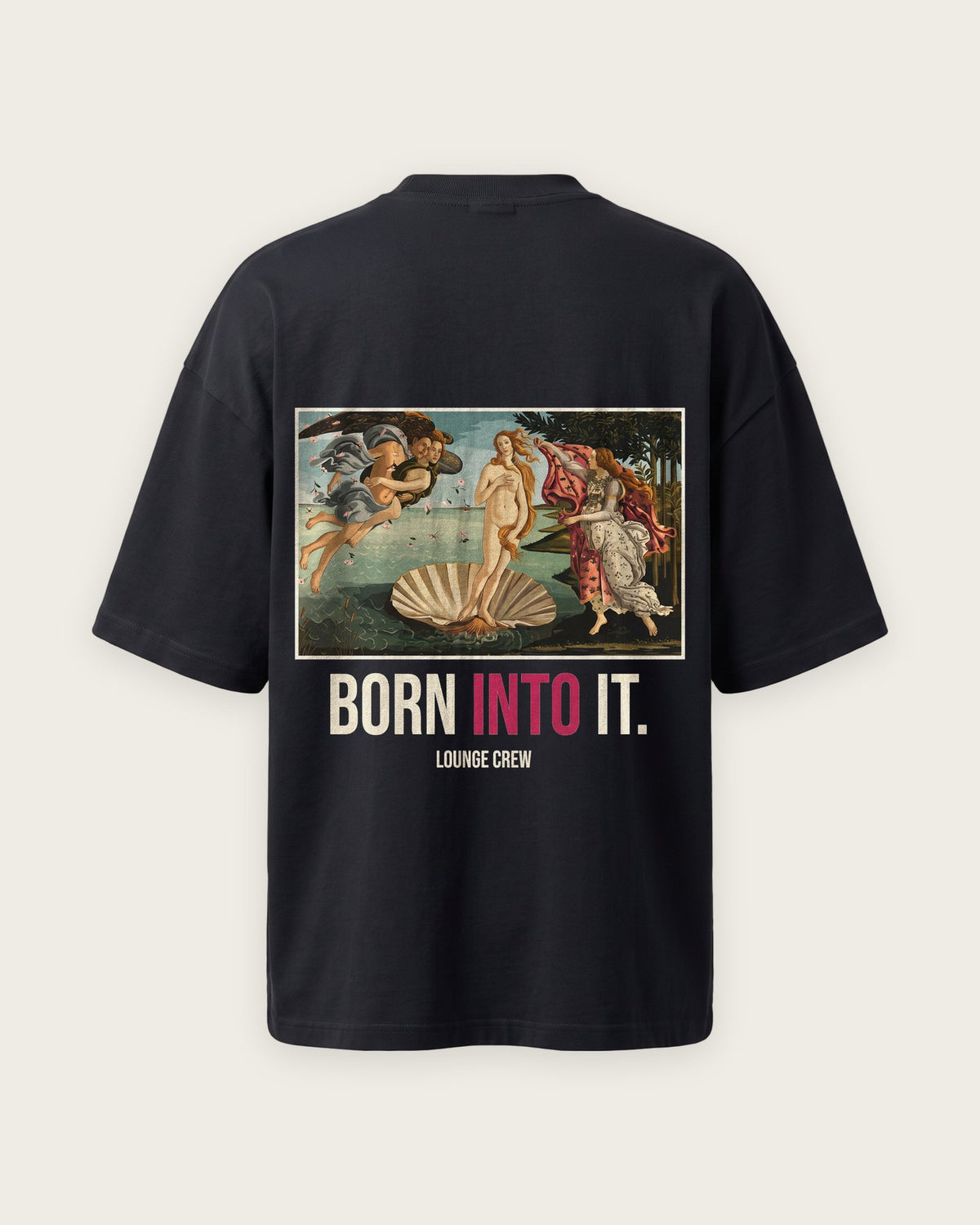 Camiseta “Born Into It” — Preto