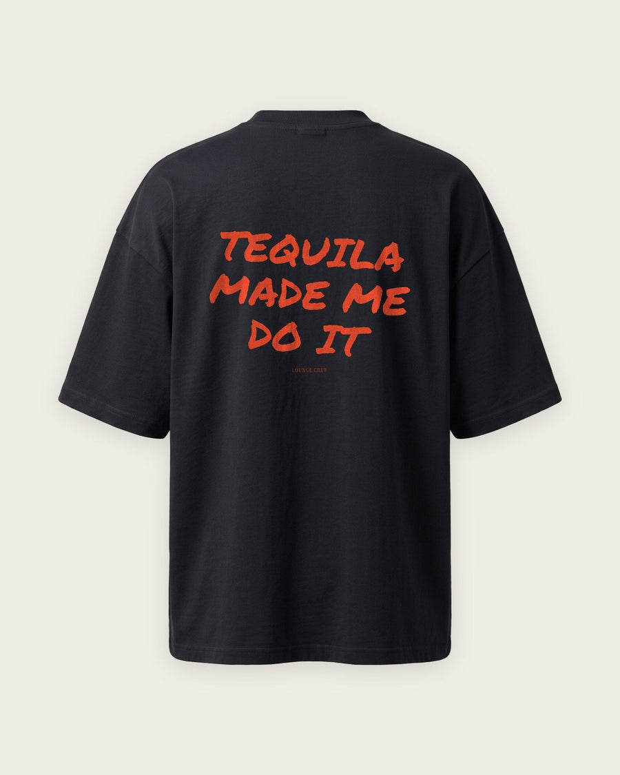 Camiseta Oversized “Tequila Made Me Do It”