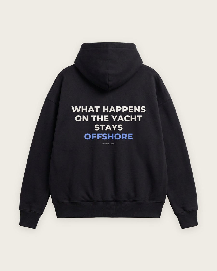Moletom Oversized “What Happens on the Yacht”
