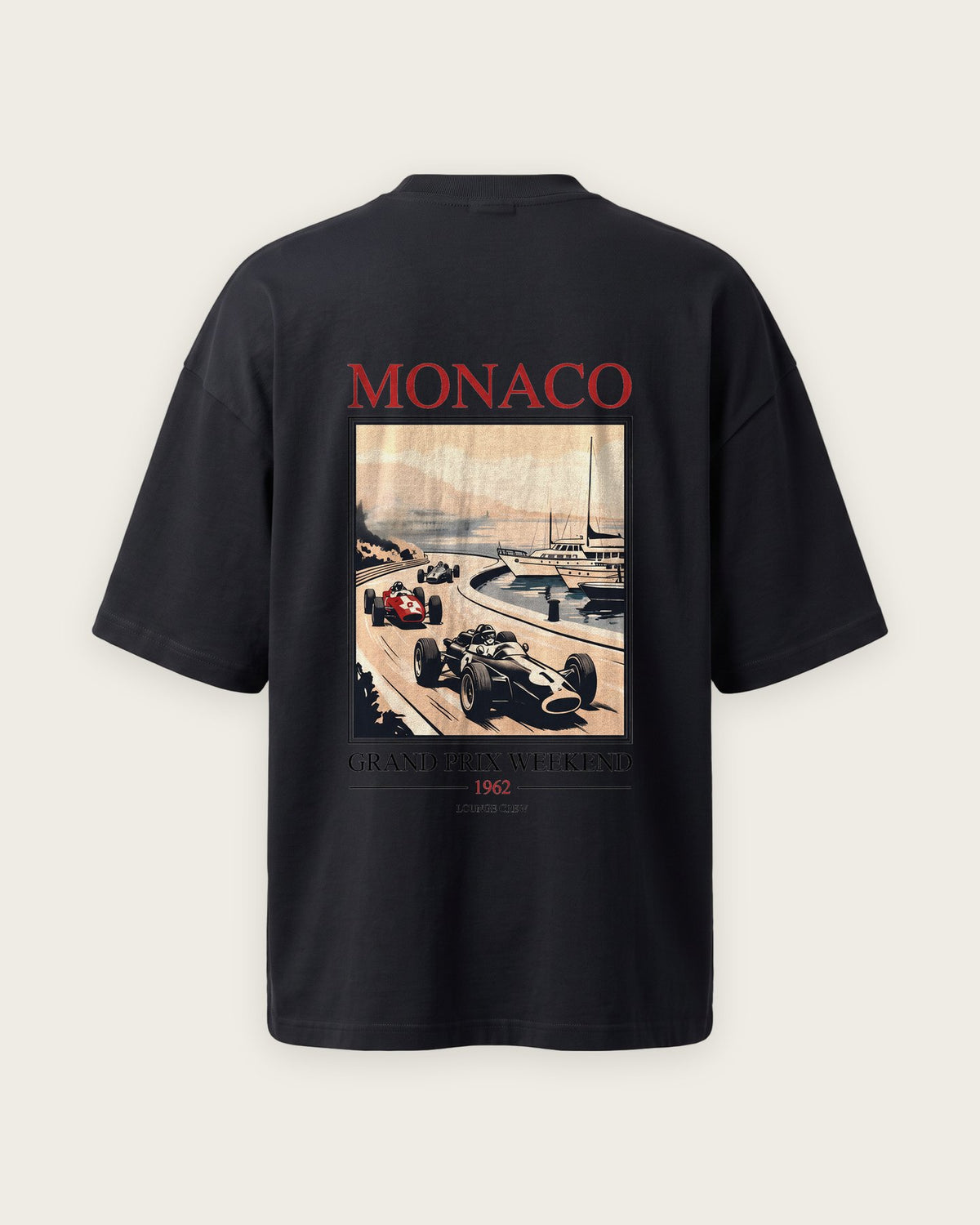 Camiseta “Monaco Grand Prix Weekend” — Preto